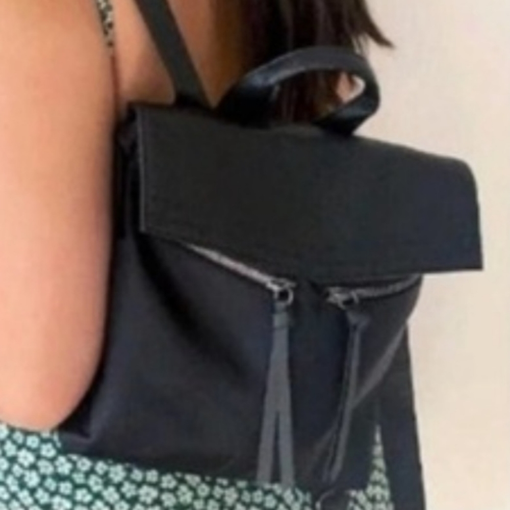 Botkier Trigger Mini Black Nylon Backpack - image 2